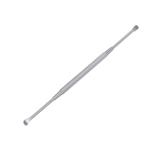 Ear Wax Removal Tool DoubleEnded Stainless Steel Spiral Tip Cleaner for Safe Wax Removal Silver