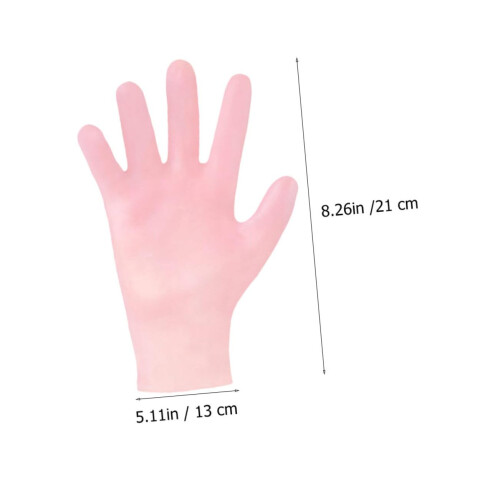 Moisturizing Gloves for Dry Hands Deep Hydration Overnight Skin  Reusable Pink 2 Pack 1