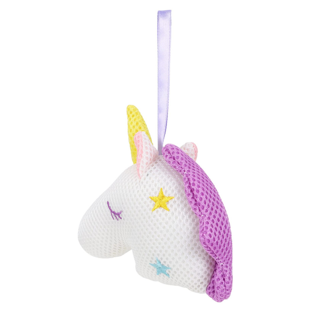 Pink Unicorn Bath Sponge And Shower Brush Loofah For Gentle Exfoliation And Rich Foam