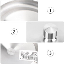 Coperchi per tazze riutilizzabili in acciaio inox, confezione da 4 pezzi, antipolvere e multiuso.