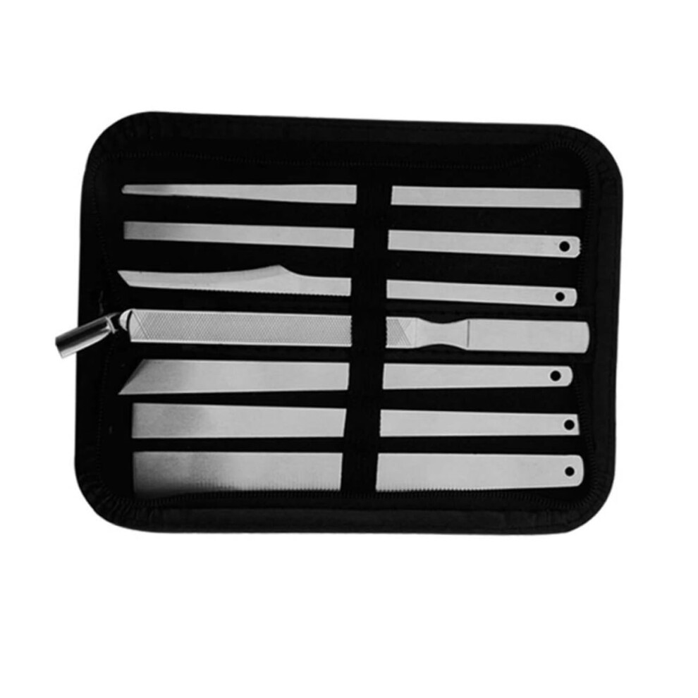 7pcs Professional Pedicure and Manicure Kit with Durable Steel Nail Care Tools