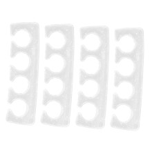Toe Separators Silicone Gel Spacers Reusable for Pedicure Nail Care Men and Women 2 Pairs