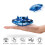 Hand Controlled Flying UFO Toy with GestureControlled Flight, LED Light Display and Smart Obstacle Detection  Blue 5
