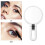 Lightweight And Compact Folding Makeup Mirror With Two-Sided Surface15X Magnification And Adjustable Handle For Versatile Beauty Care 2