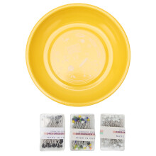 Convenient Straight Pin Organization Bowl Shaped Magnetic Holder, Portable Sewing Companion With Strong Magnet Durable Rust Resistant Structure For