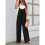 Γυναικεία ολόσωμη φόρμα με φλοράλ print, χαλαρή, casual, μακριά μανίκια, ρυθμιζόμενες 3