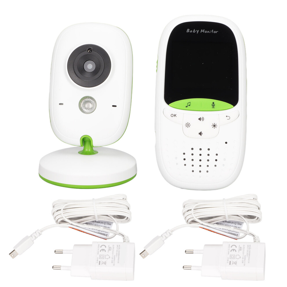 Eco Mode Baby Monitor With Wireless Long Range Night Vision Two Way Talk And Room Temperature Monitoring Features