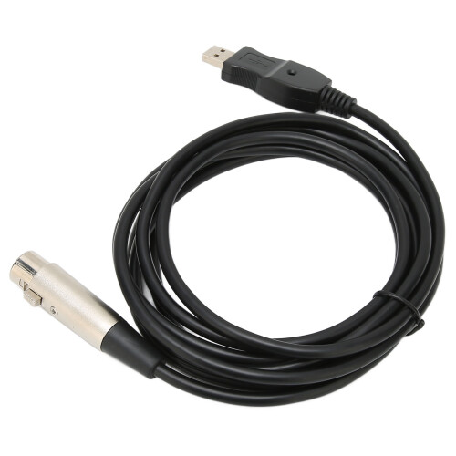 Μετατροπέας καλωδίου προσαρμογέα XLR σε USB, Plug and Play, Δεν απαιτείται πρόγραμμα 2