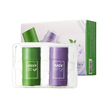 Oil Control Face Mask Stick with Green Tea Extract, Gentle Blackhead Removing Skincare Stick, Deep Cleansing & Moisturizing Mask for Daily Use