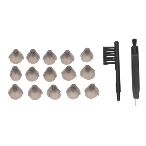 Magnet Design Hearing Aid Cleaning Brushes With Wax Loop Multi Function Cleaning Tool Battery Removal Soft Material Hearing Aid Maintenance Kit