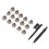 Soft Material Hearing Aid Cleaning Brushes With Wax Loop And Magnet Design Multi Function Cleaning Tool Hearing Aid Maintenance Battery Removal Kit 8