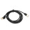 Καλώδιο Ethernet Cat8 με ανοδική γωνία 90 μοιρών, επιχρυσωμένο βύσμα με θωράκιση για 4