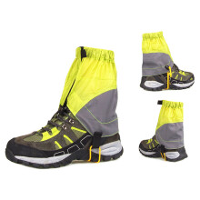 Polainas transpirables para senderismo al aire libre, cubiertas impermeables para zapatos con diseño antidesgarro, fáciles de usar, protectores de