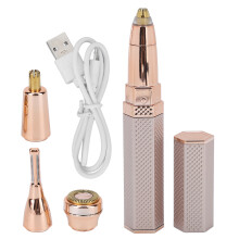 Mini rasoio a lama senza fili, taglia sopracciglia elettrico, portatile, impermeabile, a batteria, per una rasatura delicata e regolabile.