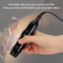 Professionelle Tattoo-Stiftmaschine mit Dauerbetriebsfähigkeit, ergonomischem Unibody-Rahmen, leistungsstarkem Motor und einstellbarer Nadeltiefe