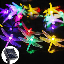 Solar String Lights Waterproof Outdoor Solar Powered Garden LED Lights Multicolor 12M 100LED