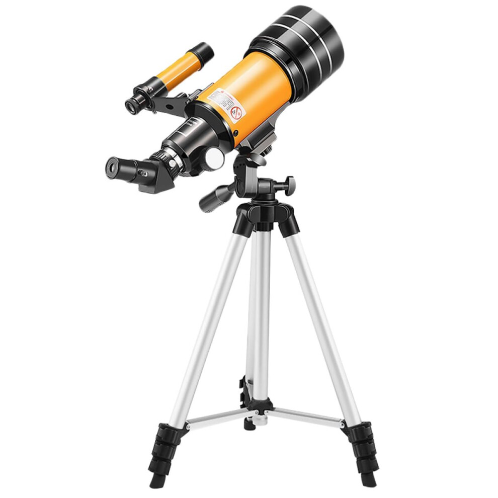 70Mm Astronomical Telescope With Multilayer Coated Optics And Adjustable Tripod For Beginners And Stargazing 9070919018428
