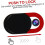 Webcam Cover for Laptop and Computer 5 Pack Privacy Slide Camera Protector Ultra Thin Black 4