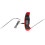 Digital Meat Thermometer with Double Probe, LCD Display, Waterproof, Red 1