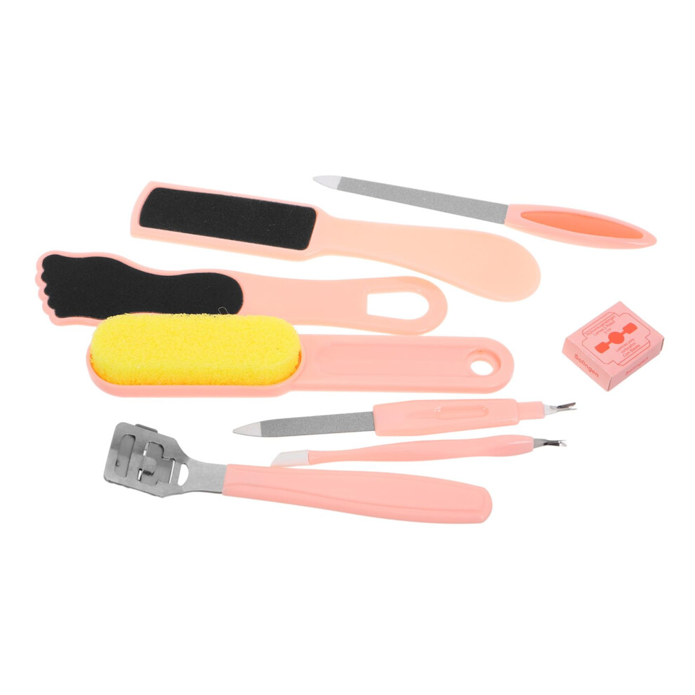 Professional Pedicure Kit with Foot File Callus Remover for Smooth Feet Home and Salon Use
