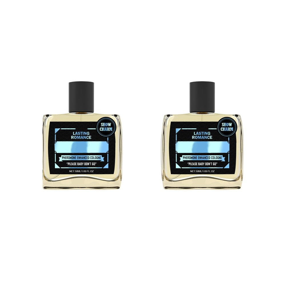 Pheromone Cologne for Men 2PCS â 72Hour Long Lasting Confidence Boosting Scent, SkinFriendly Formula