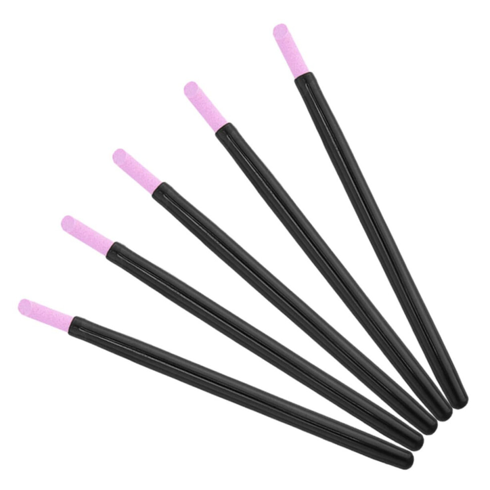 5pcs Professional Nail Care Pen Cuticle Remover and Buffer for Salon and Home Manicure