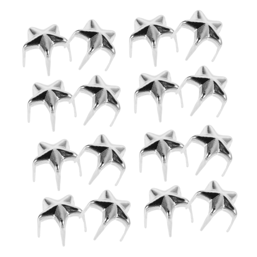 20Pcs Rivets Metal Studs With Claw Fastening For Diy Clothing Bags Hats 9174973568124