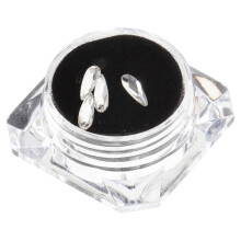 Realistic Fake Vampire Fangs with Tooth Gems DIY Crystal Decorations for Costumes and Parties