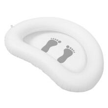 Inflatable Foot Bath Basin for Pool and Camping, Portable PVC Foot Soaker with Foldable Design