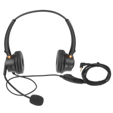 Adjustable Headband Noise Cancelling Mic Lightweight And Comfortable Fit Foldable Headset For Landline Phones Hands Free Usage Crystal Clear Chat