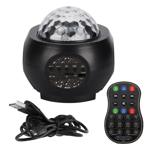 Galaxy Projector With Smart App Control And Remote, Starry Ceiling Light Featuring Aurora Effects And Built In Bluetooth Speaker For Relaxation And