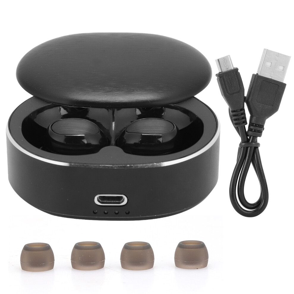 Charging Case Included Hidden Earbuds Wireless Ear Buds Mini Discreet Earpiece Invisible Earbuds Sleep Earbuds Bluetooth In Ear Touch Control 9432746042791