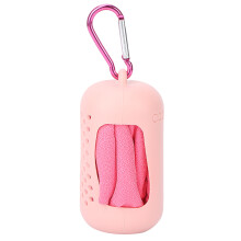 Soft Fabric Cooling Towel Breathable Quick Drying Microfiber Sweat Absorption Lightweight Portable Cooling Towel With Carabiner Clip For Outdoor