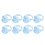 Glue Ring For Lash Extensions Flexible Ring Adjustable Size Safe Material Disposable Glue Holder Durable Plastic Time Saving Professional Eyelash Tool 4