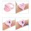 Glue Ring For Lash Extensions Flexible Ring Adjustable Size Safe Material Disposable Glue Holder Durable Plastic Time Saving Professional Eyelash Tool 5