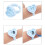 Glue Ring For Lash Extensions Flexible Ring Adjustable Size Safe Material Disposable Glue Holder Durable Plastic Time Saving Professional Eyelash Tool 5