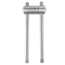 Pool Cue Tip Tools Sturdy Stainless Steel Cue Tip Compressor Universal Compatibility Professional Use Removable Screw In Metal Pipe for Billiards Cue