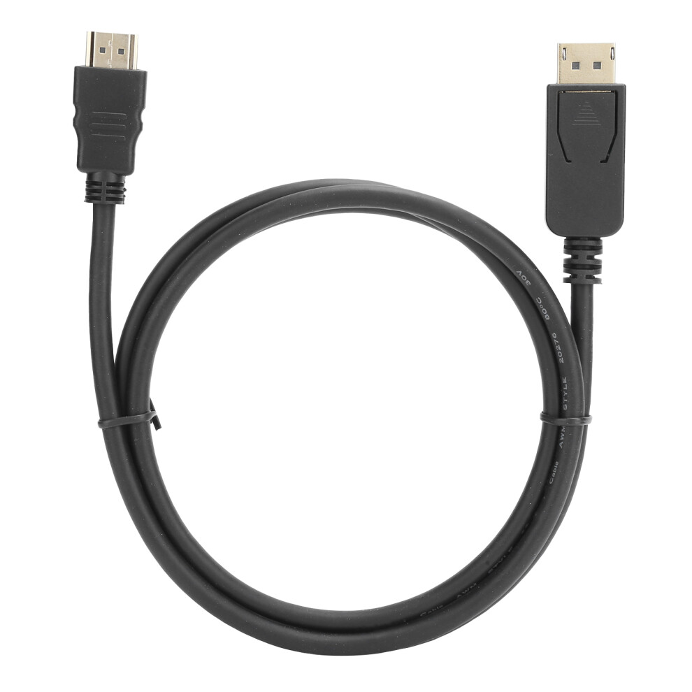 High Performance Displayport To Hdmi Cable With4k Resolution And3d Video Support, Backwards Compatible Featuring Secure Lock Connector And Enhanced 9028731842974