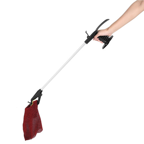 Rotating Handle Grabber With Strong Magnetic Tip And Latch Function On Handle Sturdy Aluminum Frame Compact Foldable Design For Seniors And Disabled 2