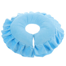 Massage Table Face Pillow with Ergonomic Face Hole Design for Spa and Beauty Salon Facedown Support
