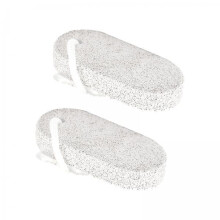 3 Pack Natural Pumice Stone Callus Remover for Feet with Lanyard, MultiArea Exfoliation