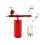 Professional Wireless Airbrush Kit with Compressor, Adjustable Spray Pattern, Red for Makeup and Crafts 5