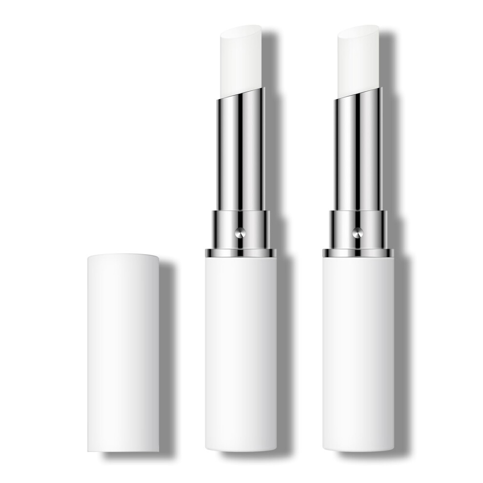 2 Pcs Moisturizing Lip Primer and Hydrating Lip Balm Base for LongLasting Lip Color