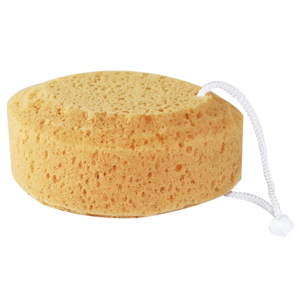 Yellow 5Pcs Honeycomb Bath Sponge Balls For Gentle Exfoliation And Durable Body Cleansing,