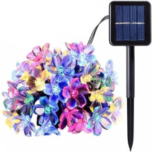 Solar String Lights 30LED Cherry Blossom Outdoor Waterproof Solar Powered Garden Decor