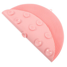 Shower Foot Scrubber and Silicone Back Scrubber with Suction Cups for Gentle Exfoliation