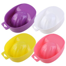 Manicure Soak Bowl Set 2pcs Softens Cuticles Fast for Polish Removal and Professional Nail Care