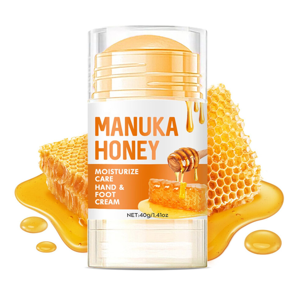 Cream Honey Foot For Cracked Heels With Deep Hydration, Quick Absorption And Nongreasy Balm 1.41Oz