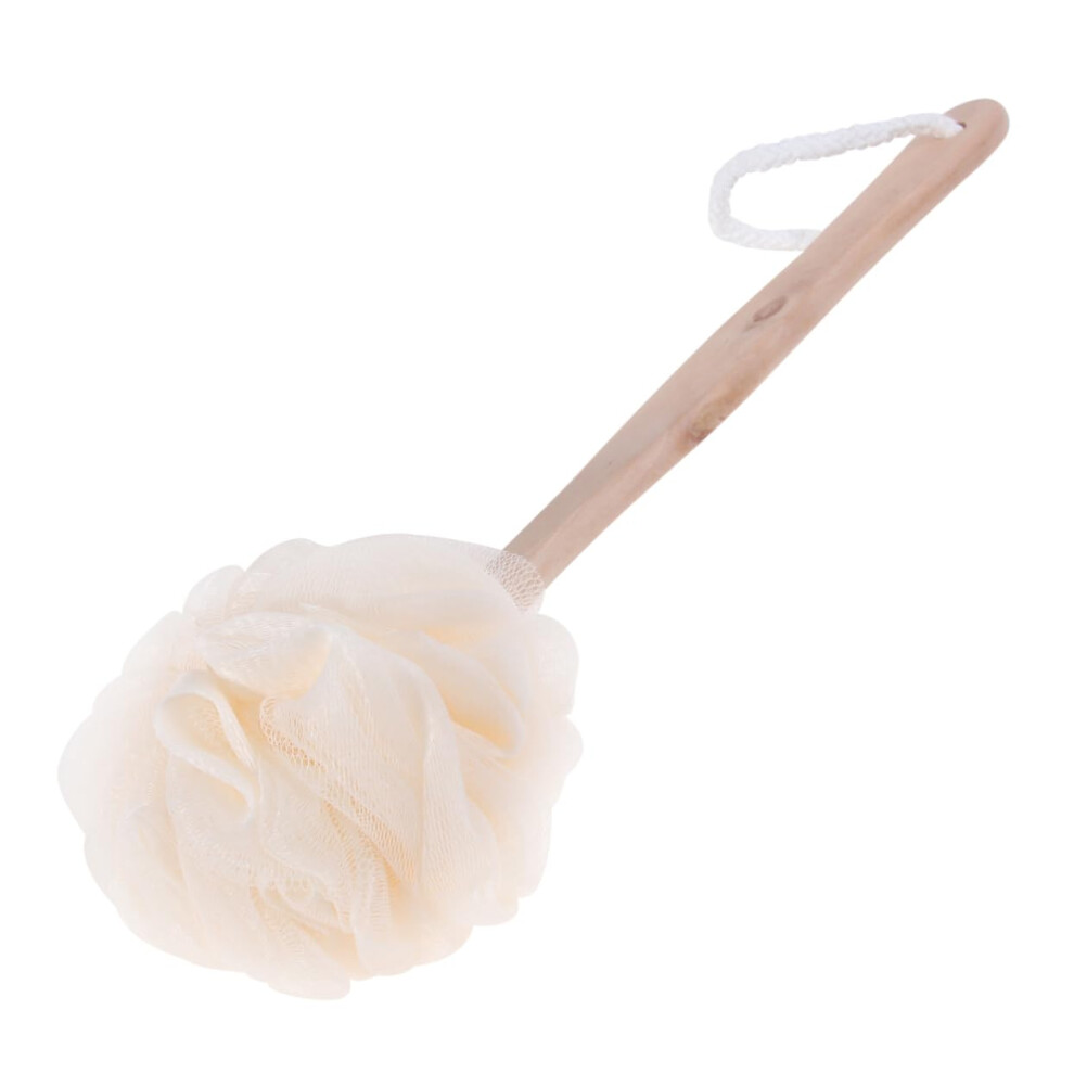 Shower Loofah with Long Handle Back Scrubber for Gentle Exfoliation and HardtoReach Areas