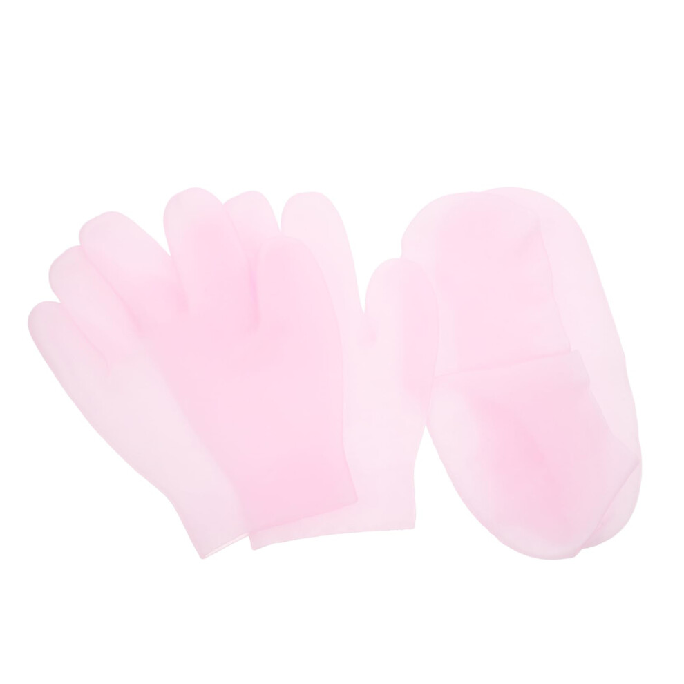 Moisturizing Gloves and Socks Set with Essential Oil Infusion for Deep Hydration and Spa Care